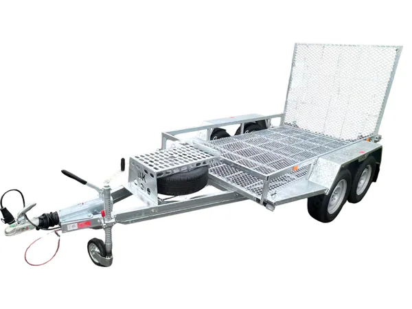 Hovedbilde BK 2700KG PROFF MASKINHENGER - HEL RAMPE - RESERVEHJUL - PREMIUM