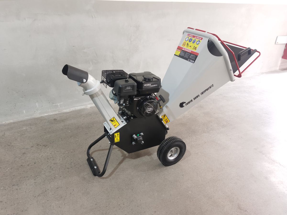PowerHawk Ø10cm 7HK PRO  Fliskutter / Kompostkvern 