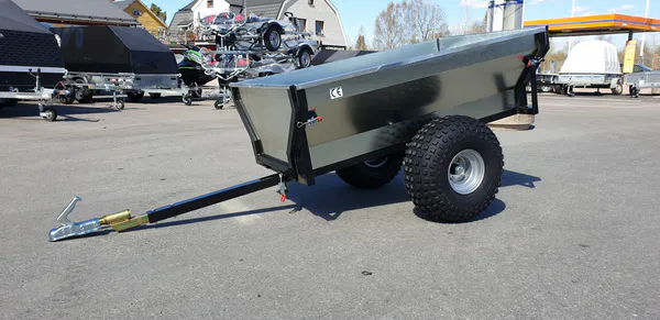 Hovedbilde ATV Henger 800kg m/Tipp - Vribar kulekobling