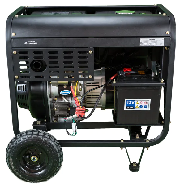 Hovedbilde HYUNDAI 6500W DIESELAGGREGAT M/EL START - PROFF - ...